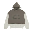 Fear Of God Essentials Nylon Fleece Hooded Sweater Dark Heather Oatmeal/lnk